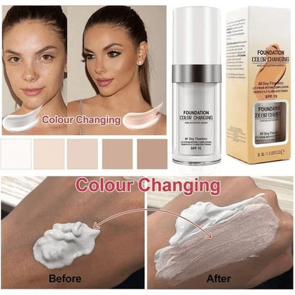 Colour Changing Mature Skin Foundation