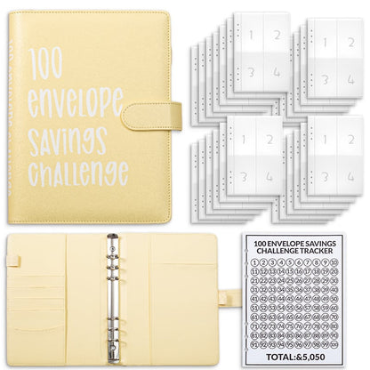 🔥LAST DAY 50% OFF✉️100 Envelope Savings Challenge Book