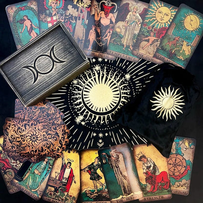 🔥Last 4 hours Sale: Save 50% -Borderless Tarot Reading Deck
