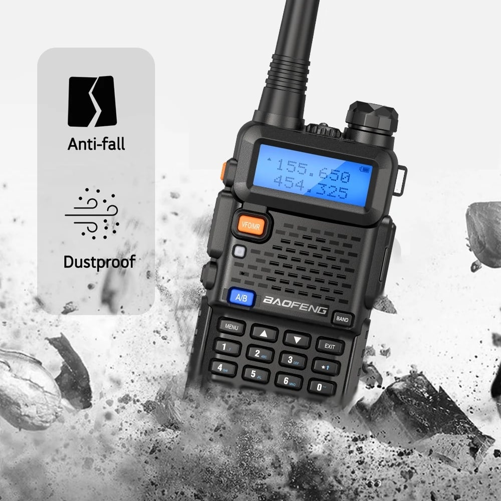 🔥Last 4 hours Sale: Save 50% -UV-5R Ham Radio Long Range
