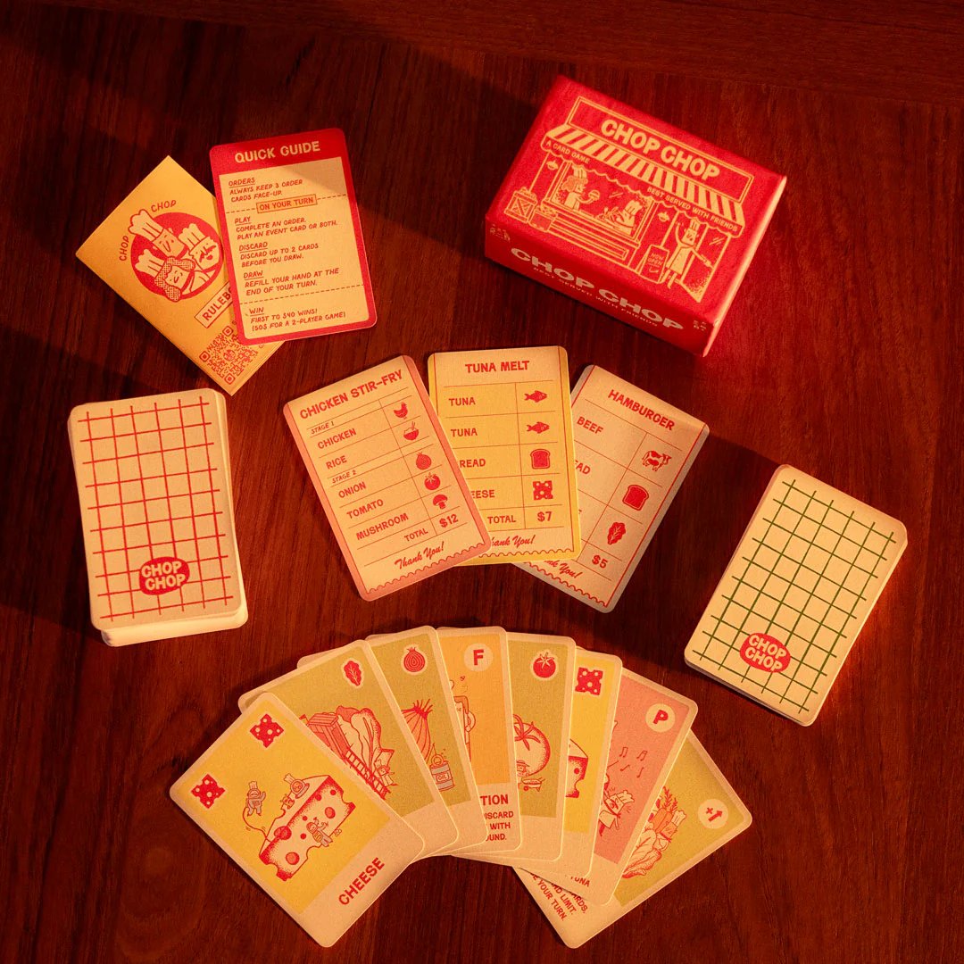 🔥LAST DAY 50% OFF- 🥗CHOP CHOP CARD GAME