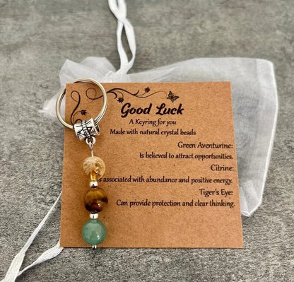 🔥LAST DAY 50% OFF - 🌟Natural crystal keychain 🌟