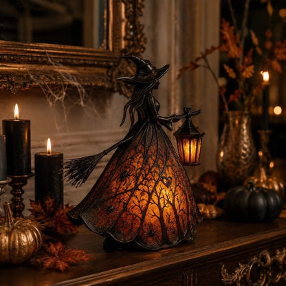 🧙‍♀️✨Halloween Witch Lamp Tabletop Decoration