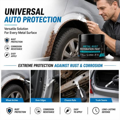 🥳2026 HOT SALE💞50K+ SOLD!🔧🏠 Metal Rust Protection Black Repair Paste – Restores rusty gates, railings & tools. Forms protective coating – no need to replace! 🛡️✨