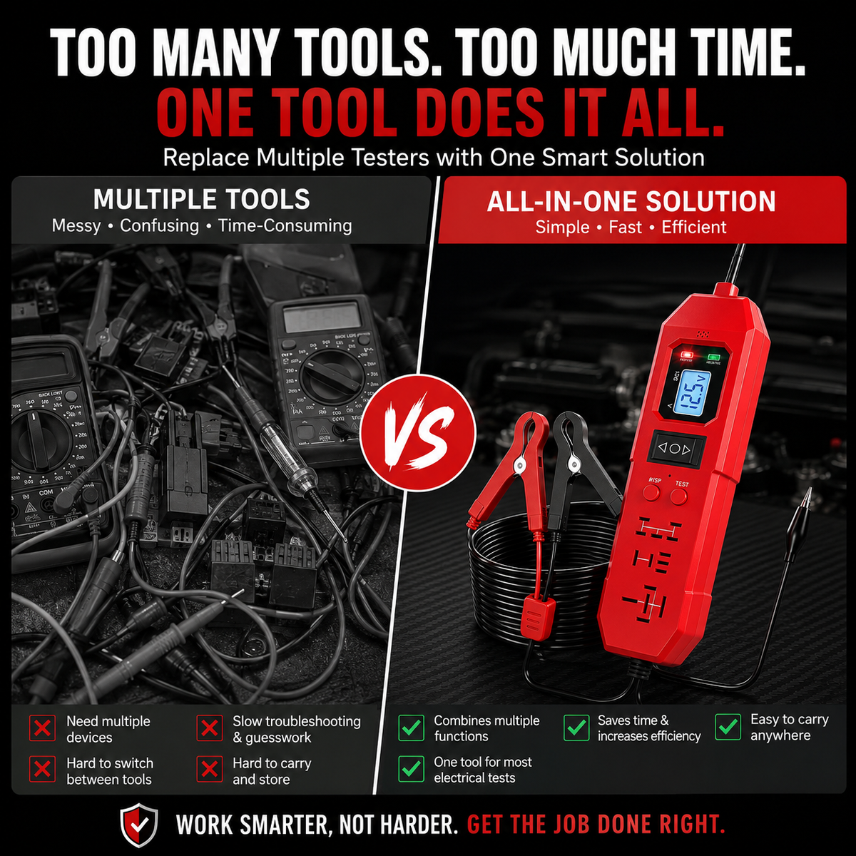 🔧 3-in-1 Automotive Power Circuit Probe & Relay Tester – 12V/24V Electrical Diagnostic Tool🚚