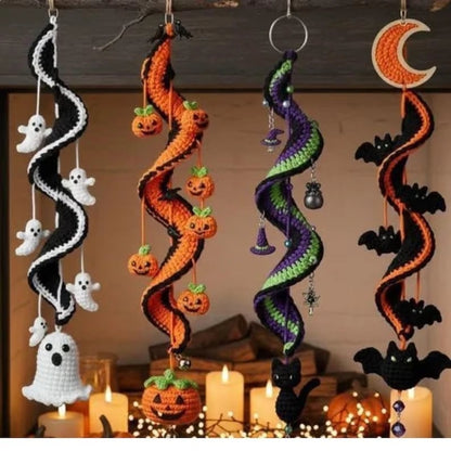 🔥Last Day 49% OFF - 🎃 🪡Enchanted Halloween Crochet Spiral DIY Kit🧵