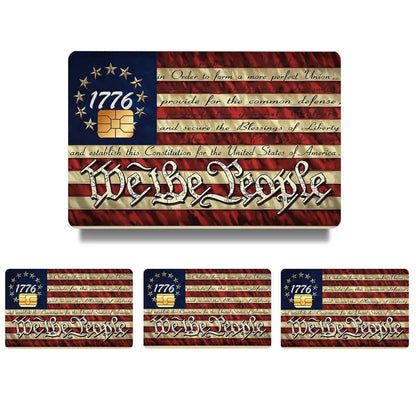 🗽1776 "We the People" Credit Card Skin