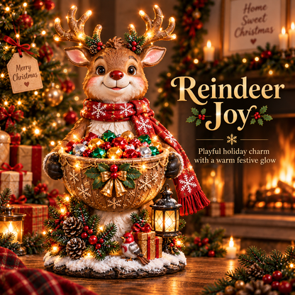✨Last Day 50% OFF✨ Lighted Christmas Candy Bowl Collection – 5 Festive Holiday Designs