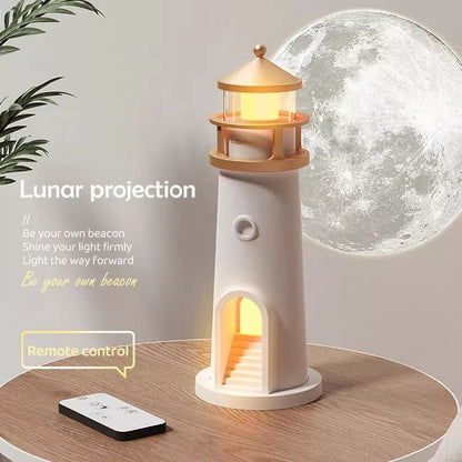 🎁2026 New Year Hot Sale: Save 50%  -Moonlight Lighthouse Night Light