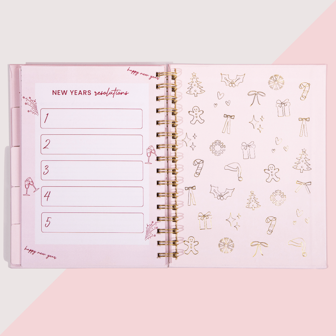 🔥LAST DAY 50% OFF🎅🏼🎄The Pretty Perfect CHRISTMAS PLANNER📚Hardcover & Durability Line