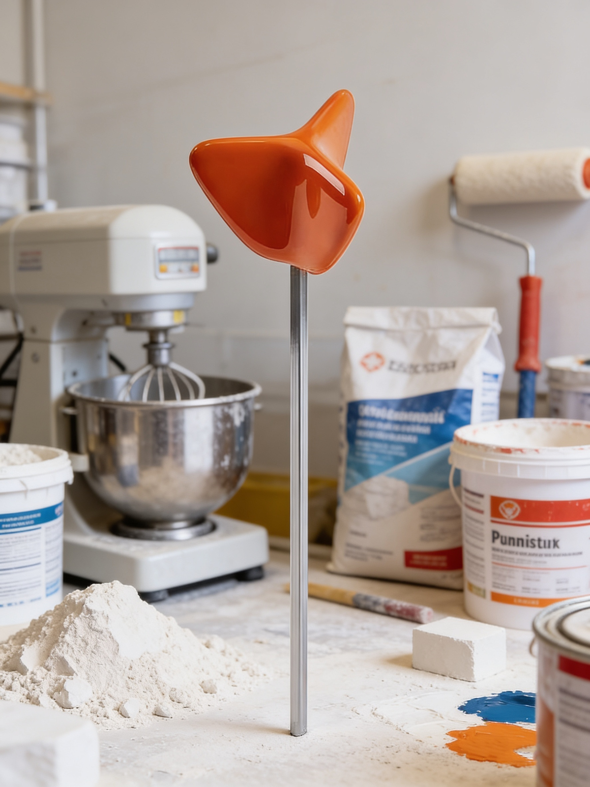 🌞Easy-Clean Silicone Drill Mixer – Fits All Standard Drills🌞