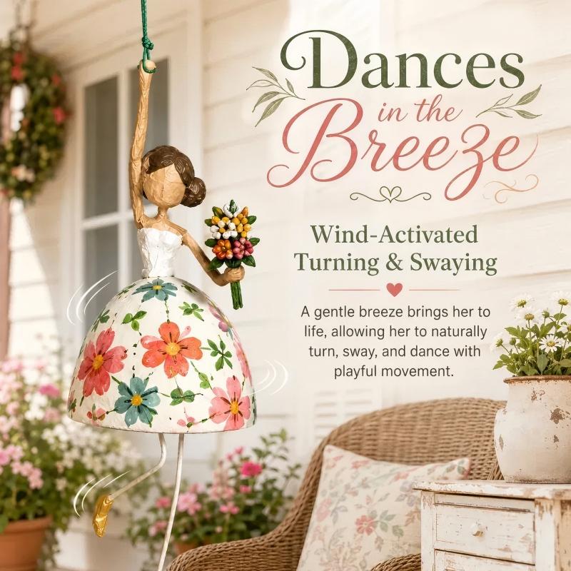 💃Last Day Sale 49% OFF🌸 Let Your Space Dance — Whimsical Dancing Lady Hanging Ornament
