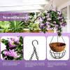 ✈️🌺Faux Crepe Myrtle Hanging Baskets – Ultra-Realistic🌸✨