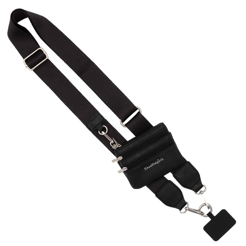Phone Strap with Zippered Pouch💖Beautiful💖Comfortable💖Adjustable