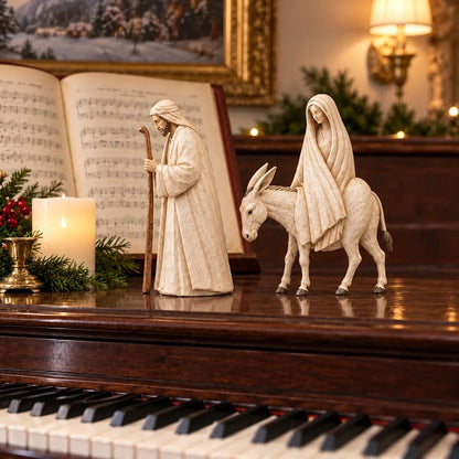 🔥Last Day 49% OFF - ✝️Journey to Bethlehem Nativity Figurine Set
