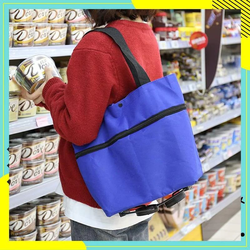 🥳💞 50K+ SALES! ⚡🛒 Shopping bag foldable green bag