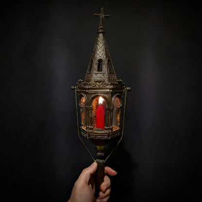 🔥Antique Gothic Candle Holder Lantern – Unique Decor & Gift✨