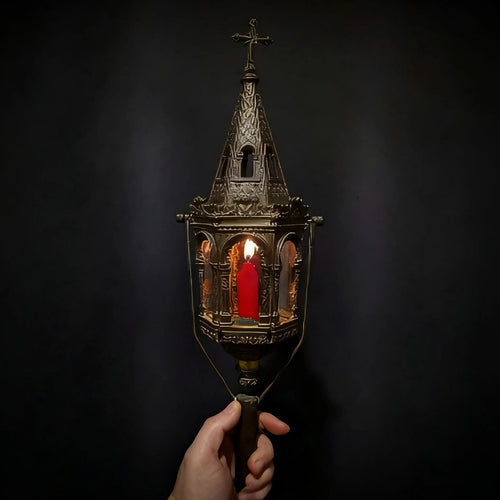 🔥Antique Gothic Candle Holder Lantern – Unique Decor & Gift✨