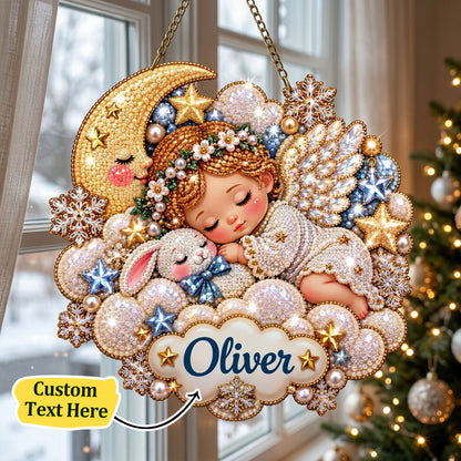 Personalized Sweet Dreams Baby Diamond Art Hanging Ornament Kit