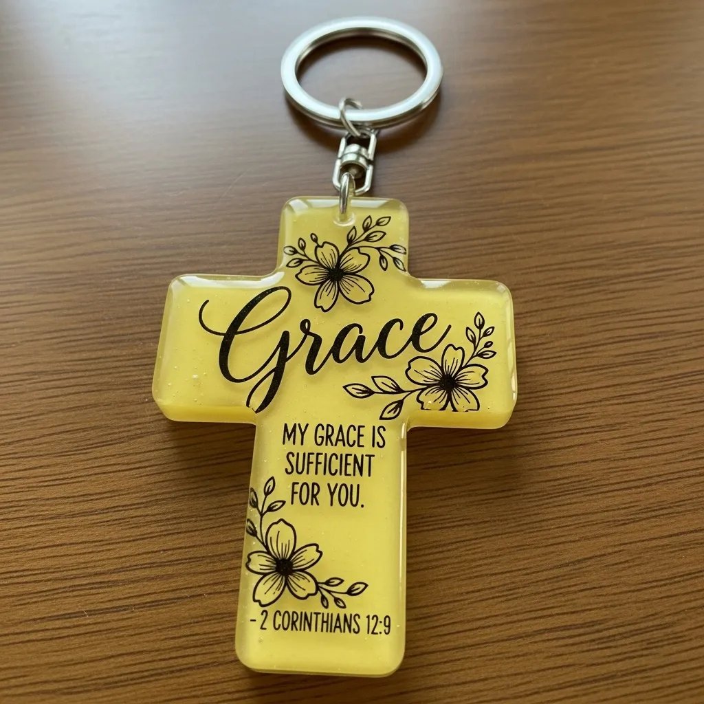 🔥LAST DAY ✝️Inspirational Cross Pendants & Keychains✨Crafted by Hand
