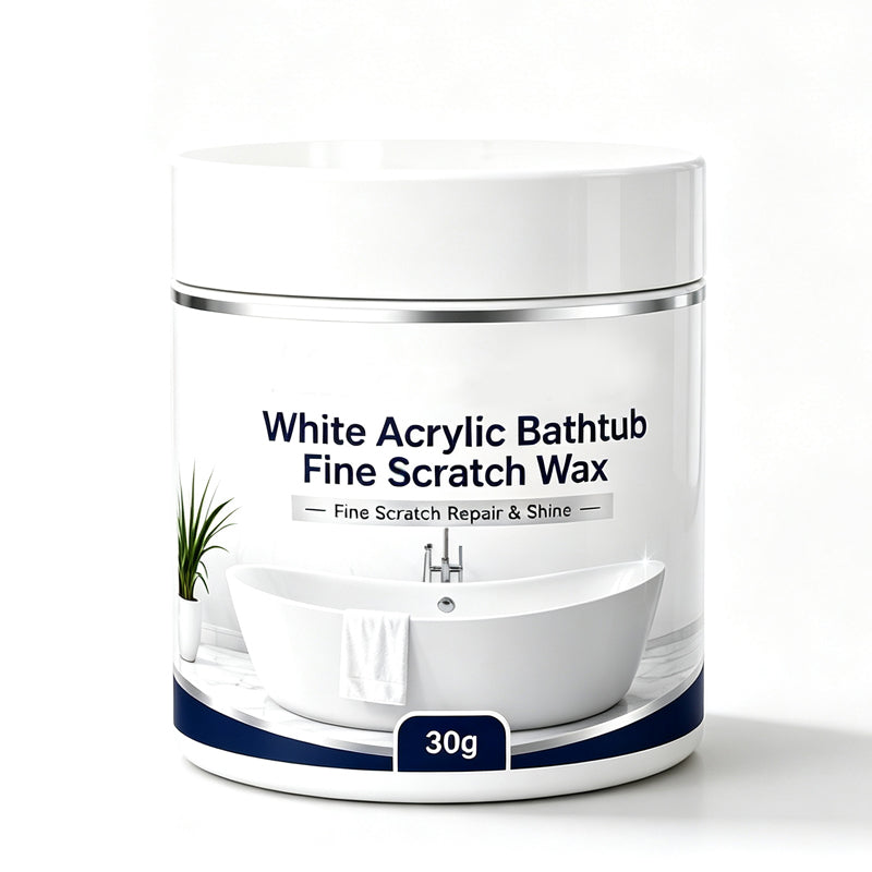 🔥Limited Time:🔥White Acrylic Bathtub Fine Scratch Repair Wax