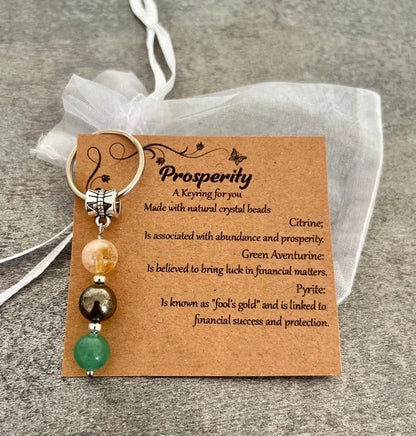🔥LAST DAY 50% OFF - 🌟Natural crystal keychain 🌟