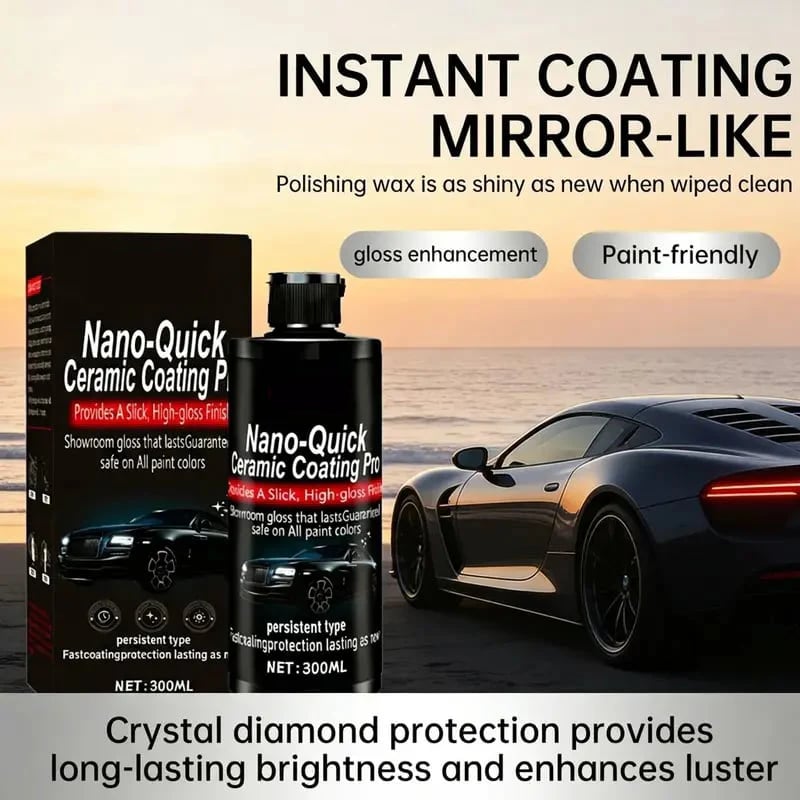 🚗 Hot Sale 49% Off -Automotive Nano Ceramic Coating Spray✨✨