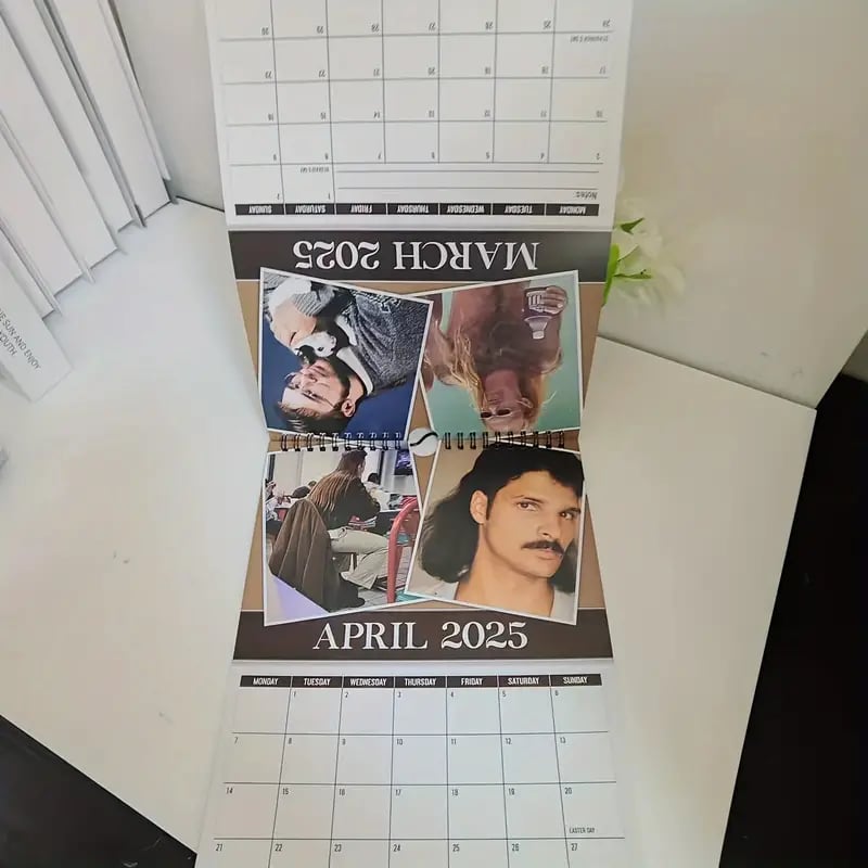 🔥World's Greatest Mullets" Humorous Wall Calendar🎁