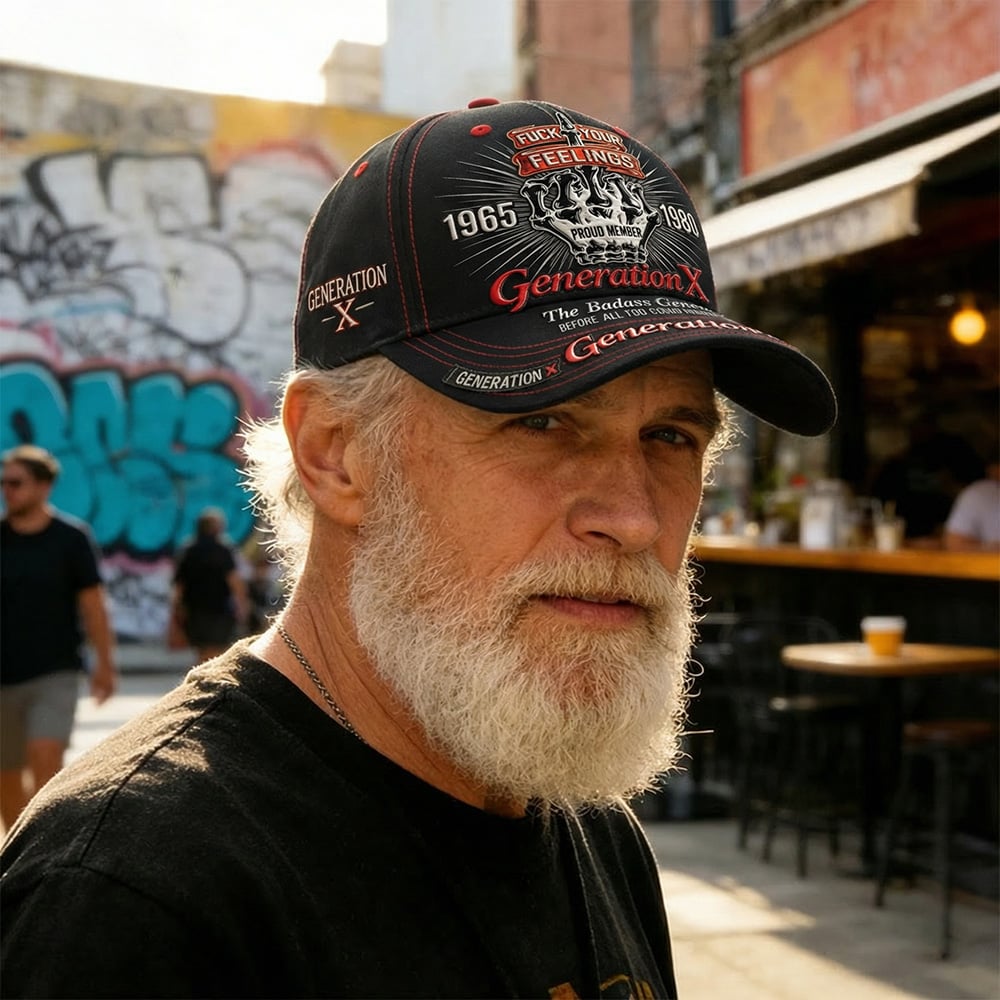 🔥LAST DAY 50% OFF - 🧢Generation X Print Casual Hat