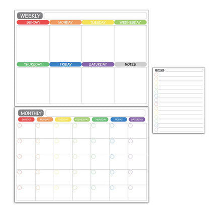 Last Day 50% OFF - 📅✨Magnetic Calendar Whiteboard Set