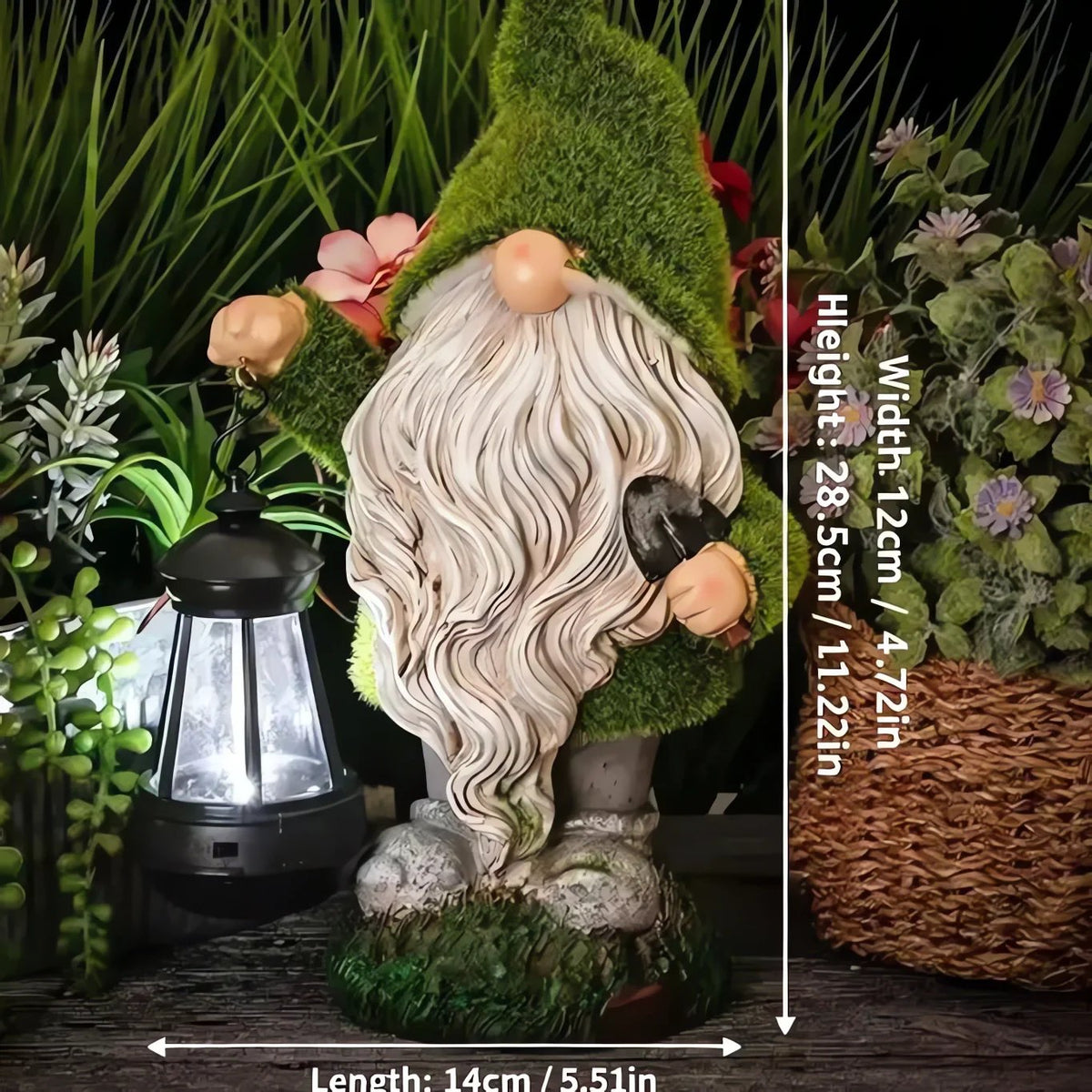 🔥Last Day 50% OFF 🌺Outdoor Garden Gnomes with LED Solar Light
