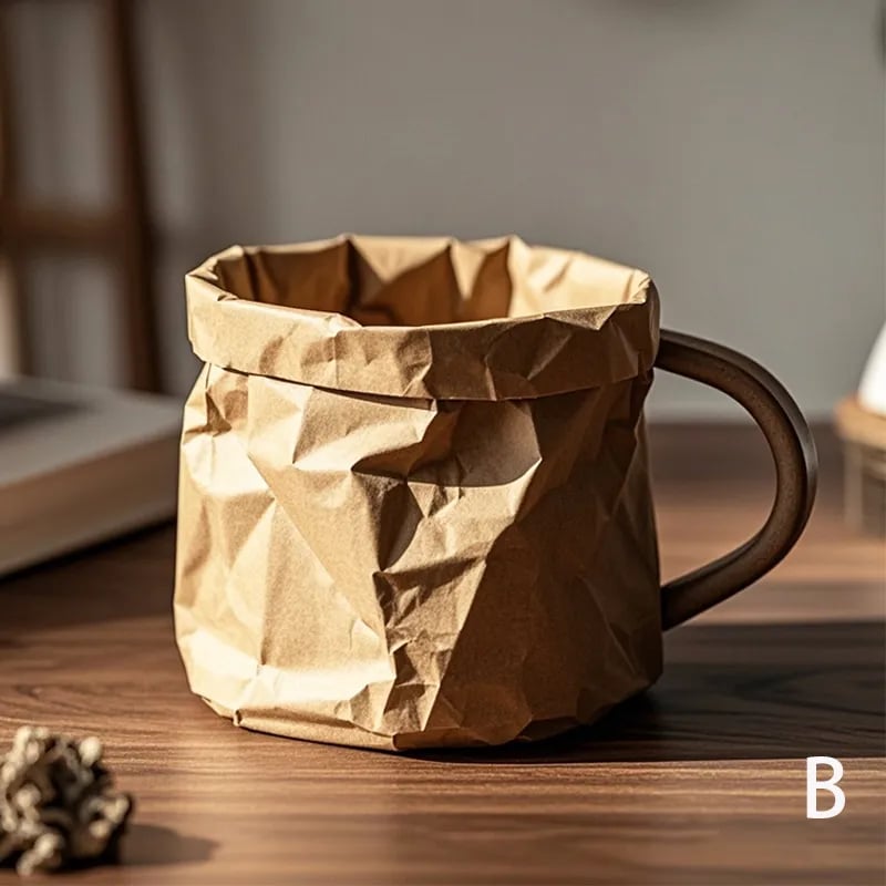 🔥LAST DAY 49% OFF - ✨Paper Bag Shaped Mug