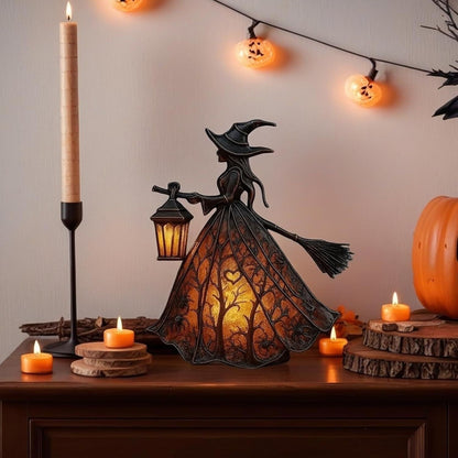 🧙‍♀️✨Halloween Witch Lamp Tabletop Decoration
