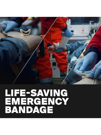 🔥Last Day 49% OFF - ✨Premium Elastic Compression Pressure Bandage - 6 Inch -Stop Trauma Bleeding