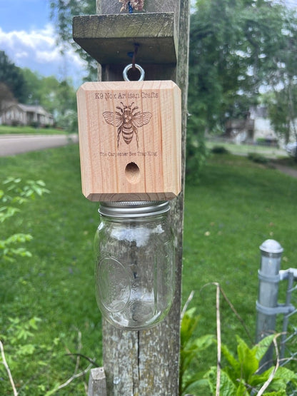🔥Last 4 hours Sale: Save 49%-⏳Handmade Carpenter Bee Trap