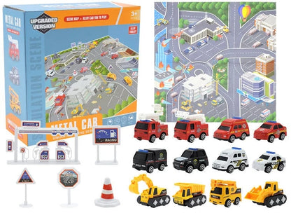 🔥Limited Time Promotion 49% OFF！！！🚗Kids Advent Calendar for Boys: Alloy Construction Engineering Vehicle Toy Sets