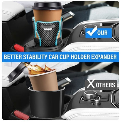 🔥Last 4 hours Sale: Save $20 -Dual Cup Holder Expander for Car