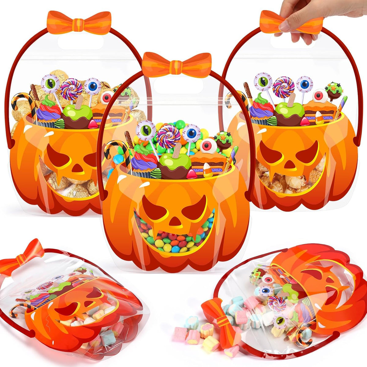 🏆Flash Sale⚡50K+ SOLD! 🎃🍬Original Zipper Halloween Favor Bags