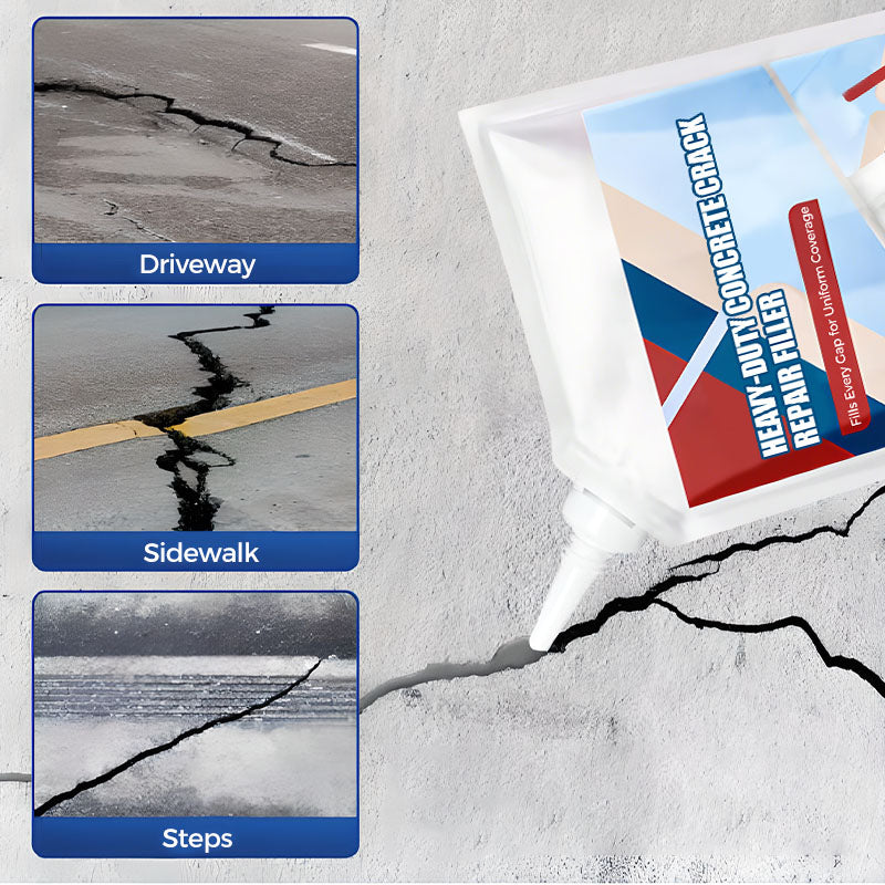 🔥New Upgrade🔥Heavy-Duty Concrete Crack Repair Adhesive✨