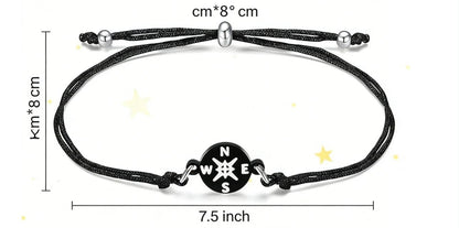 🎓2026 Graduation Gifts: Compass Bracelet Set – The Adventure Begins🧭