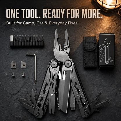 🔥Last Day 49% OFF - 🏕️ 16-in-1 Camping Multi-Tool with Full-Size Scissors & Carrying Pouch