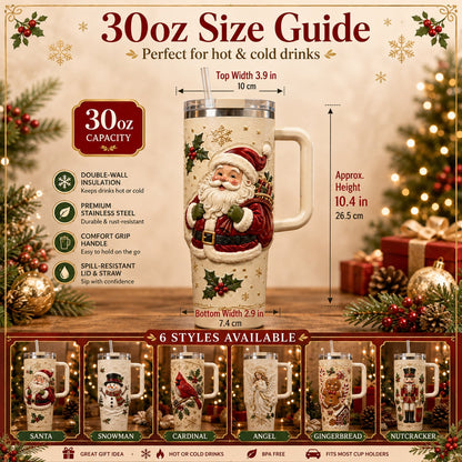 ✨Limited-Time 70% OFF–🎄🔥 Christmas Magic Travel Tumbler – Festive Gift Edition