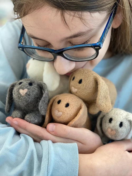 🔥🎁Last Day 50% OFF -  🐰💕Lop-Eared Felt Bunny