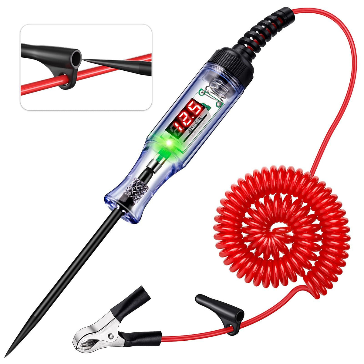 🔥Last 4 hours Sale: Save 50% -Heavy Duty 5-120V Digital LED Circuit Tester