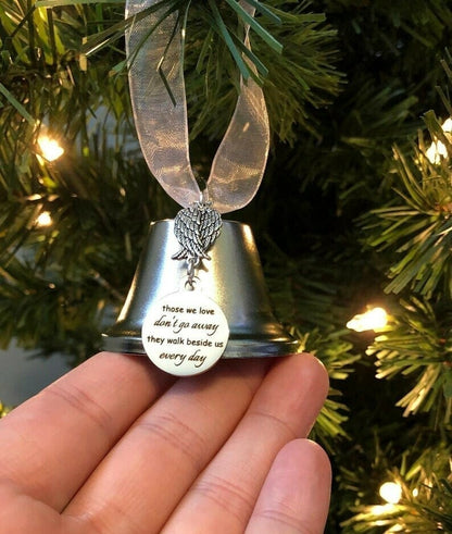 🔥Last Day Sale 49% OFF🎁Memorial Ornaments Angel Wings Bell