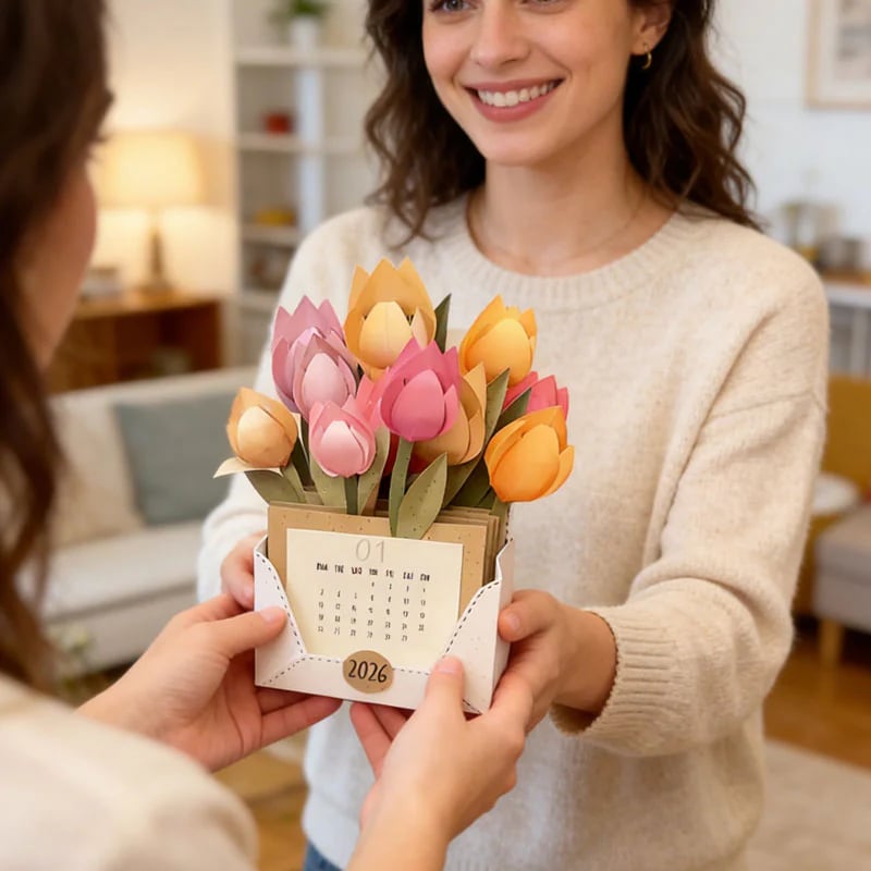 🌸2026 Tulip Emotional Support Calendar