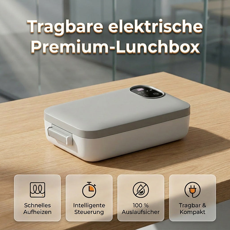 ⚡ Portable electric lunch box with self-heating 🔋🌡️