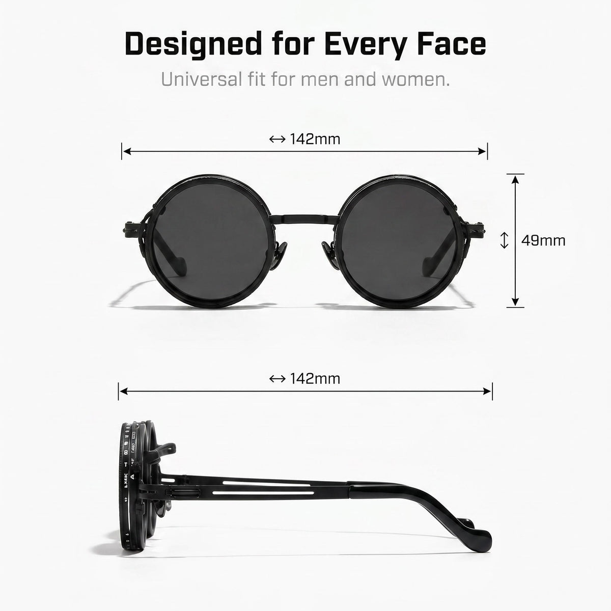 Adjustable ND Filter Lens Sunglasses