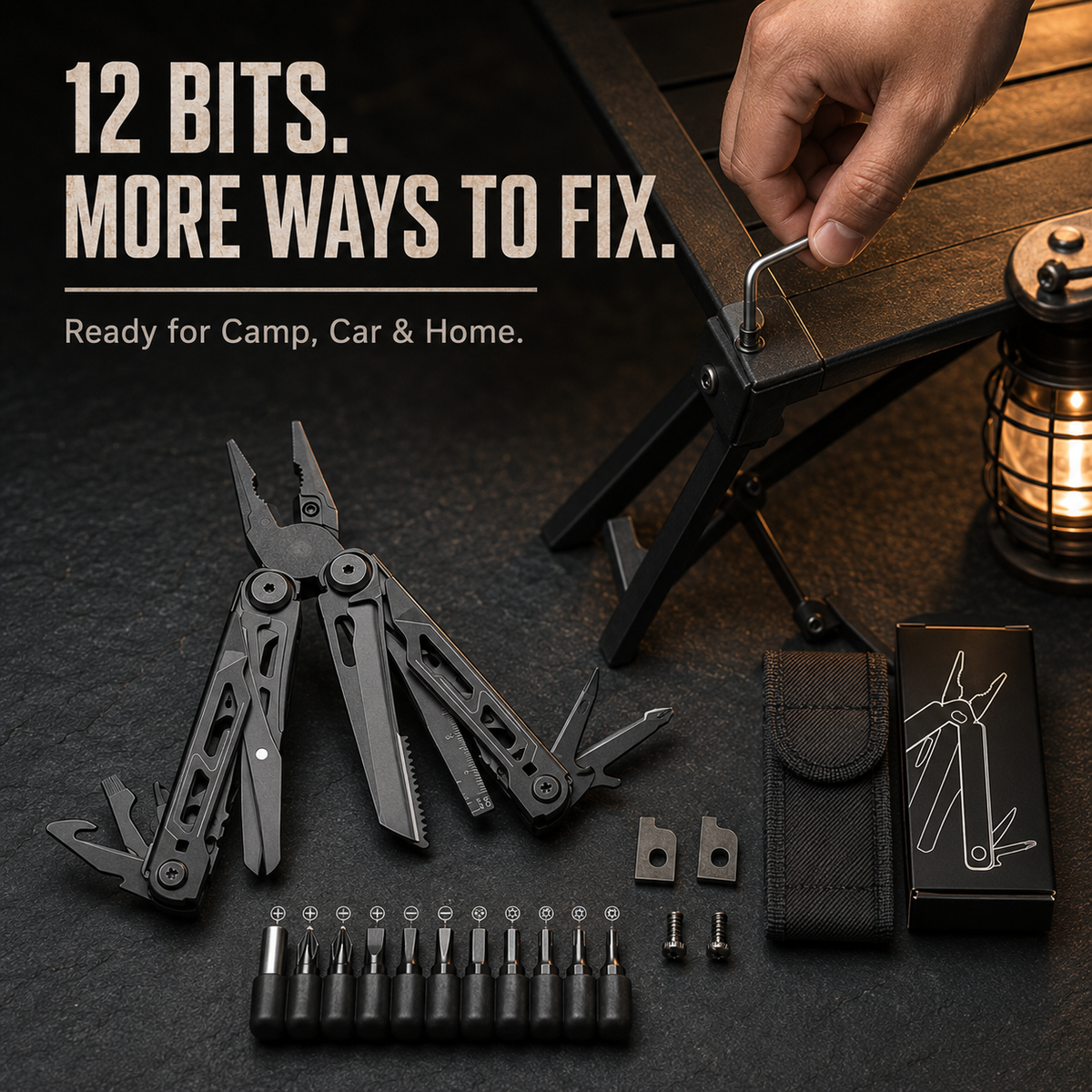 🔥Last Day 49% OFF - 🏕️ 16-in-1 Camping Multi-Tool with Full-Size Scissors & Carrying Pouch