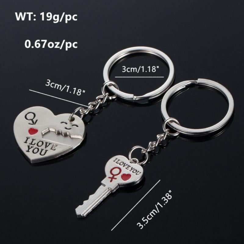 ❤️‍🔥LAST DAY 💕 I Love You Couples Keychains for Him and Her
